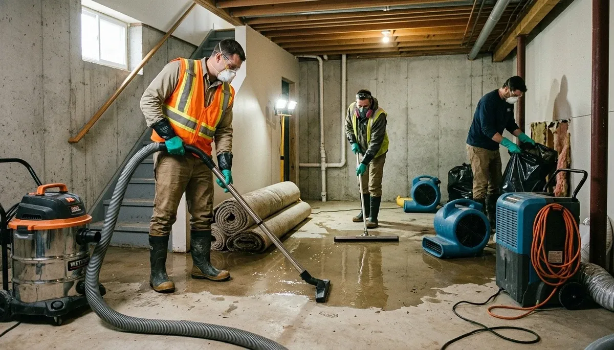 Basement Flood Cleanup Image 2