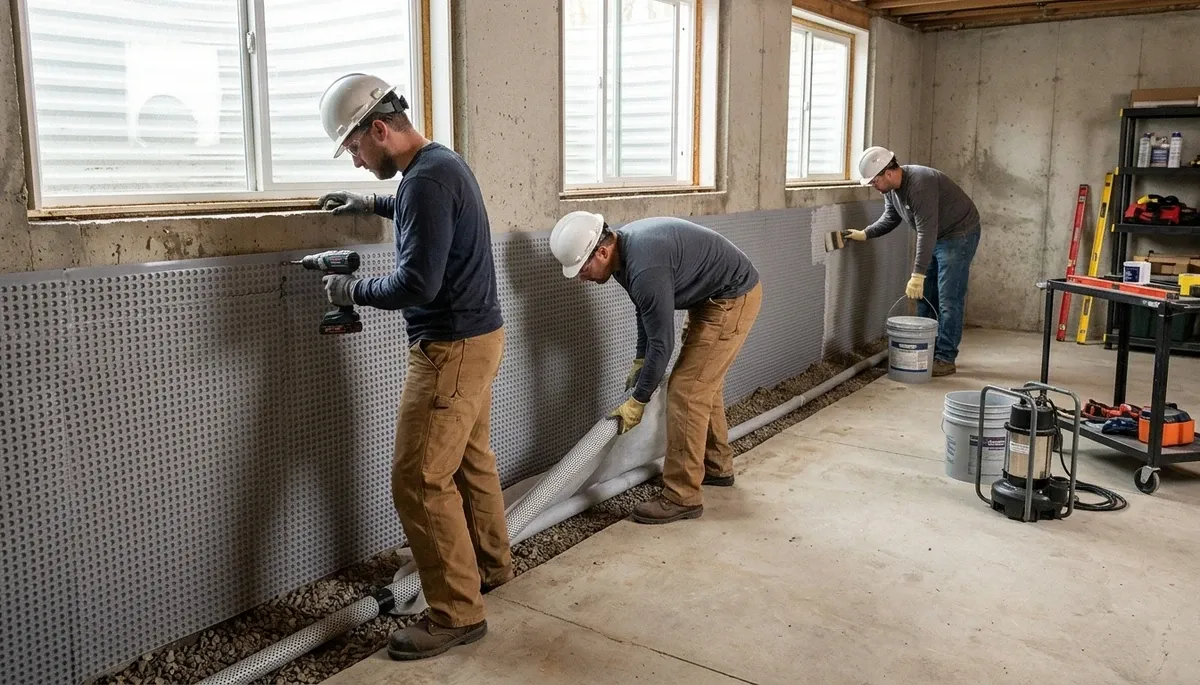 Basement Waterproofing Image 2