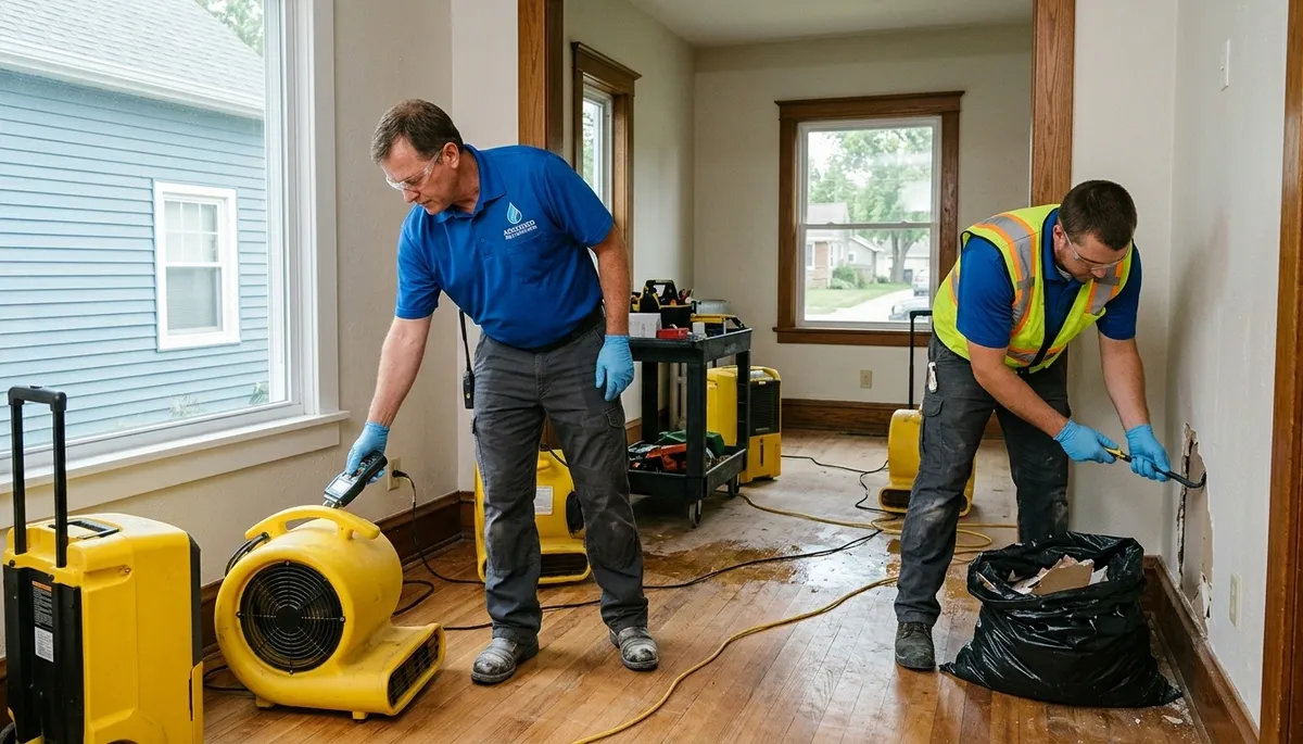 Water Damage Springville Ia Image 1