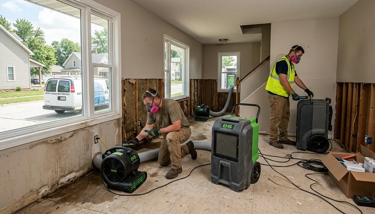 Water Damage Springville Ia Image 2