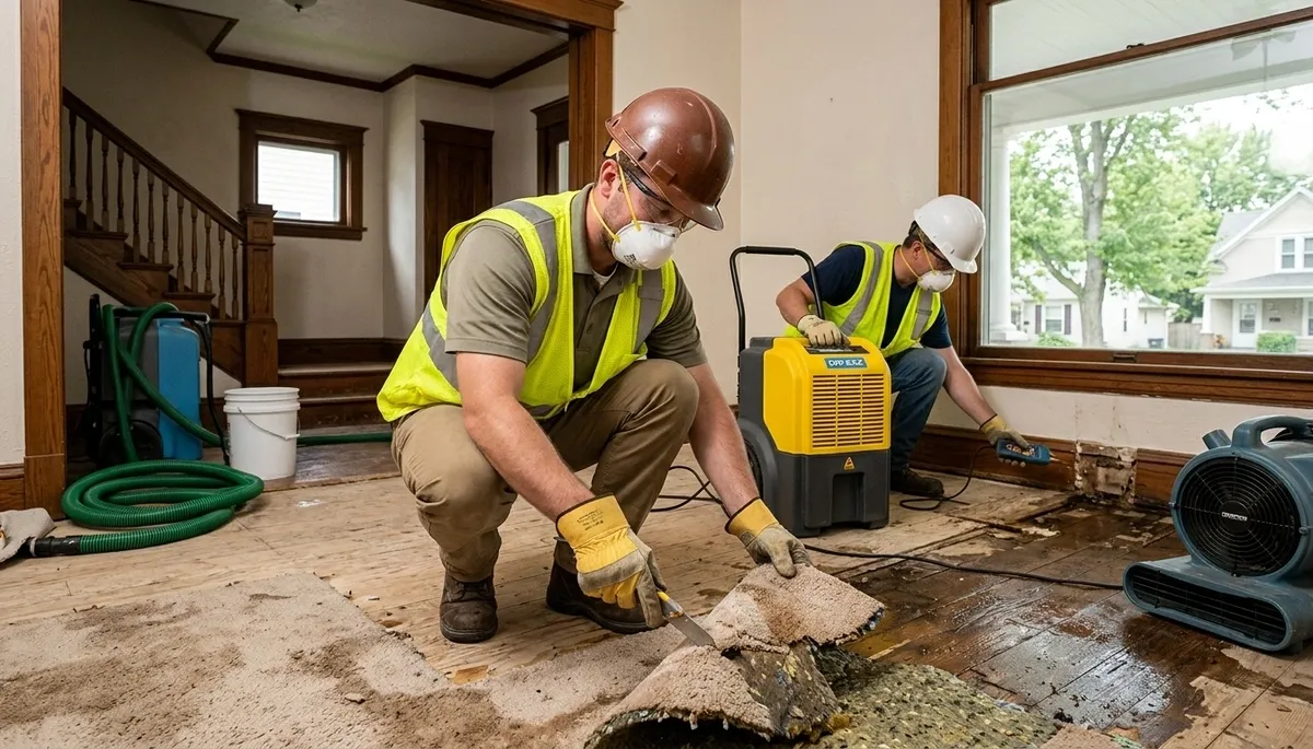 Water Damage Springville Ia Image 3